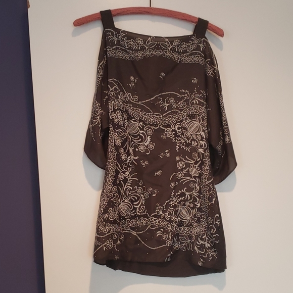 Bailey 44 xs gray &white tunic - Picture 3 of 6